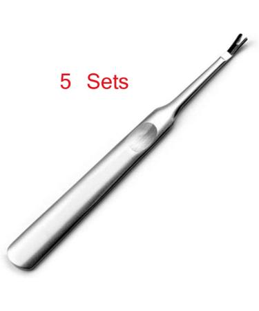 Conijiwadi Stainless Steel Dead Skin Fork Cuticle Trimmer Manicure Pedicure Nail Art Tool - Buy Online on GoSupps.com