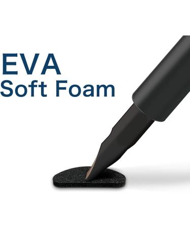 Festful Soft Foam Eyeglass Nose Pads - 20 Pairs (D-Shape /20 * 8mm) in Black - Buy Online on GoSupps.com