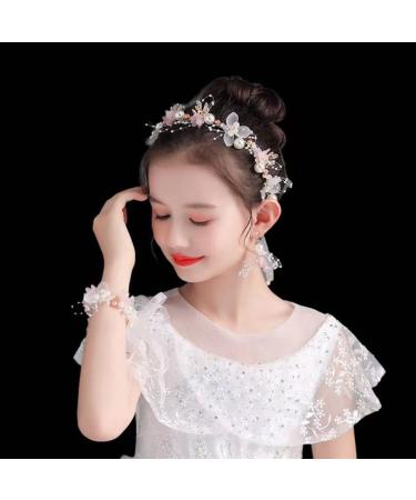 Children's Wedding Headband | Fineder Princess Flower Hair Accessories - Buy Online on GoSupps.com