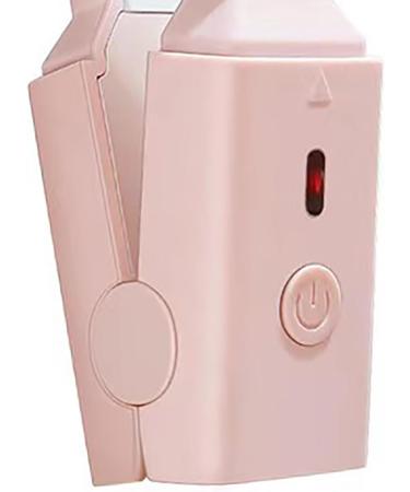 Mini Hair Straightener for Travel - USB Fast Heating Flat Iron (Sakura) - Compact & Portable Hair Styling - Buy Online on GoSupps.com