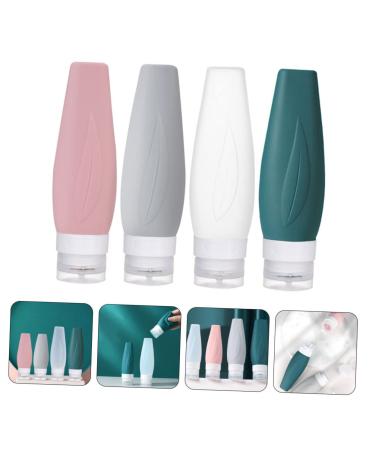 1 Set Silicone Travel Bottles - Reusable Squeeze Bottles for Cosmetics - Perfect Travel Supplies for Women - Buy Online on GoSupps.com