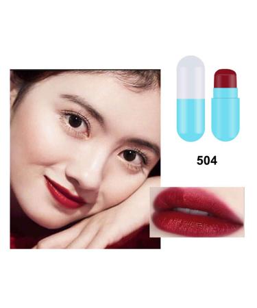 Allbestaye Mini Matte Lipstick Set - 5pcs Waterproof Red Makeup Kit | Long Lasting & Compact Cosmetics - International Shipping - Buy Online on GoSupps.com