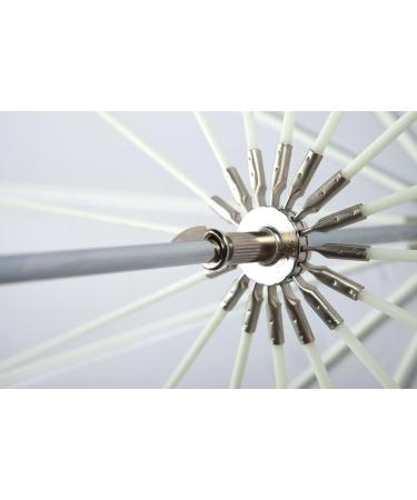 Westcott 4634 7-Ft White/Black Parabolic Umbrella - Buy Online on GoSupps.com