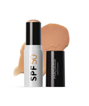M DARA Mineral SPF50 Stick solaire 12 g Protection solaire naturelle l'oxyde de zinc Protection solaire min rale teint e non toxique pour le visage les mains et le d collet