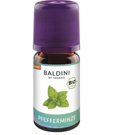 Baldini Organic Aroma Peppermint (6 x 5 ml) 5 ml (pack of 6)