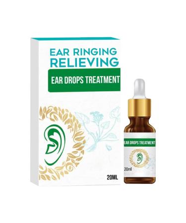 20 ml of ear drops for effective hard of hearing ear drops for tinnitus symptoms ear care liquid bottle with drip applicator