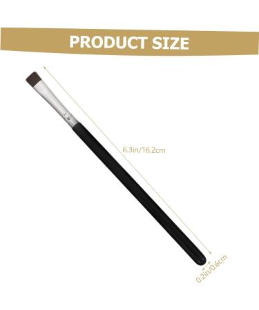 MAGICLULU 6pcs Flat Eyebrow Brush Eye Lash Brush Flat Brush Makeup Define Cosmetics Brush Eye Liner Brush Eye Tool Brush Eyeliner Brush Eyebrow Makeup Brush Eyeliner Tool Cosmetics Tool - Buy Online on GoSupps.com