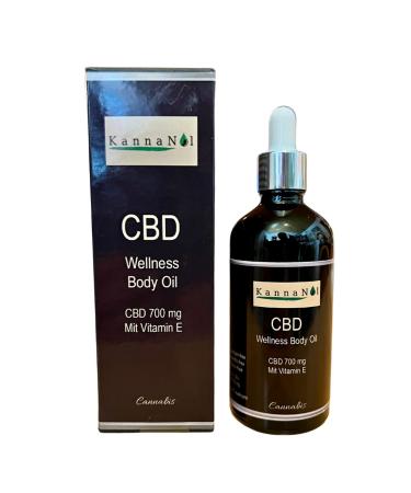 CBD Wellness Body Oil with Vitamin E