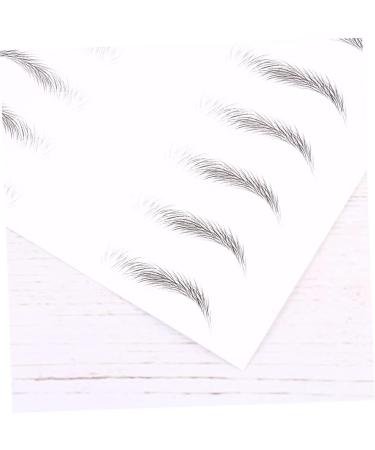 DOITOOL 2 Sheets False Eyebrows Eyebrow Transfers Sticker Simulation Eyebrow Disposable Makeup Tools 6d - Buy Online on GoSupps.com