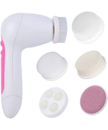 5-in-1 Multifunctional Cleaning Brush | Electrical Facial Cleansing & Blackhead Remover Tool | Skin Beauty Pore Cleanser - Shop Now - Buy Online on GoSupps.com
