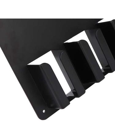 Partition Design Wall-Mounted Rack Hair Cutter Holder Storage Rack Brush Holder for Home Bathroom - Buy Online on GoSupps.com