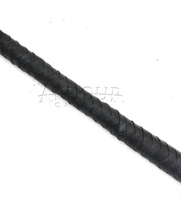24-inch Ardour Crafts Real Leather Riding Crop - Premium Quality Wide Slapper for Horse Riding | Black - Buy Online on GoSupps.com
