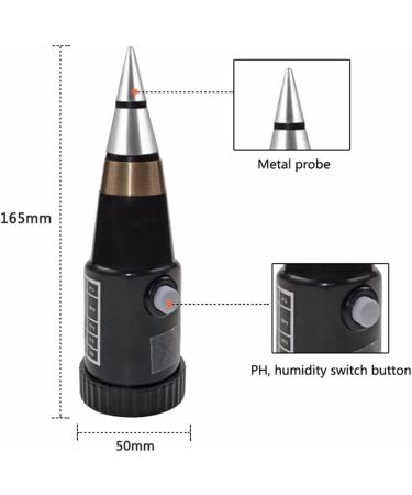 Handheld VT-05 Soil Moisture Meter Humidity Tester with Ph Meter Digital Soil PH Meter PH Range 3 8ph Moister Range 1 8 - Buy Online on GoSupps.com