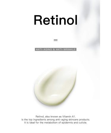 UMRAN Premium Retinol Cream 2.5% for Face and Eye Care - Anti-Aging Moisturizer with Hyaluronic Acid, Vitamin E, and Green Tea - Day and Night Cream, 50ml - Buy Online on GoSupps.com