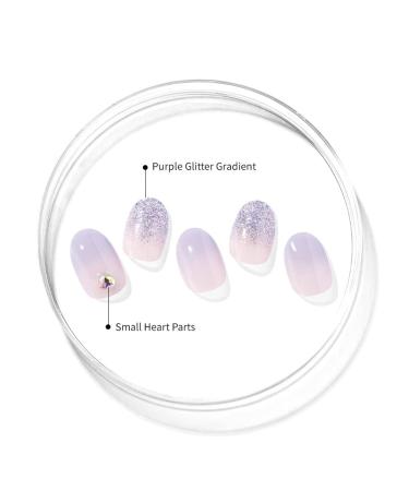 ohora Semi Cured Gel Nail Strips in Mirage - Salon-Quality, Long Lasting, Easy Application - Works with UV Lamps - Includes 2 Prep Pads, Nail File & Wooden Stick - Buy Online on GoSupps.com