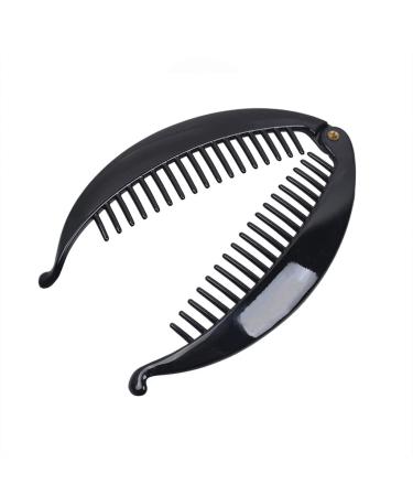 2pcs Fish Shape Banana Hair Clips - Stylish Hair Accessories for Women & Girls (Random Colors) - International Shipping - Buy Online on GoSupps.com