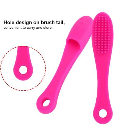 Premium Silicone Face Scrubber - Manual Finger Brush for Deep Cleansing & Massaging Facial Skin - Buy Online on GoSupps.com