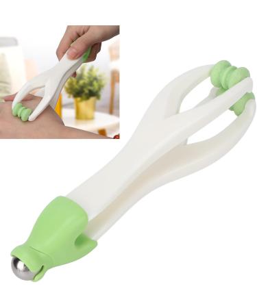2 in 1 Finger Joint Acupuncture Massager - Stress Relief & Acupressure Roller for Enhanced Blood Circulation (Green) - International Shipping Available - Buy Online on GoSupps.com