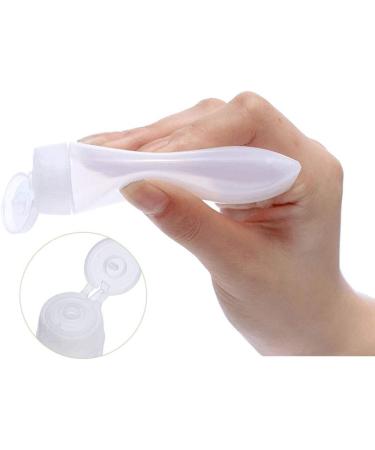 Bekith 12 Pack 30ml Travel Size Squeeze Bottles for Liquids - Refillable Cosmetic Containers for Makeup, Shampoo, Conditioner, Lotion & Toiletries - Buy Online on GoSupps.com