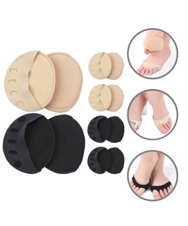 FOMIYES Forefoot Half Socks & Heel Protector Pads - 6 Pairs of Cushions for High Heels - Comfortable Insole Inserts for Women - Buy Online on GoSupps.com