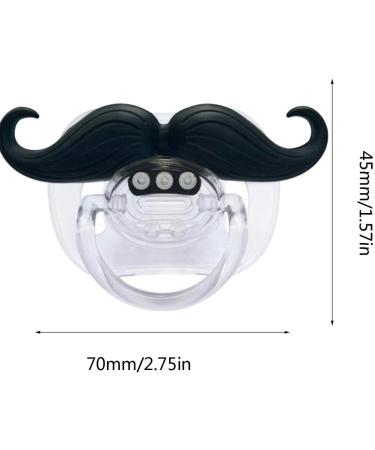 Greattangle Silicone Pacifier for Babies - Funny Rabbit & Beard Designs | Cute Baby Accessories - Buy Online on GoSupps.com
