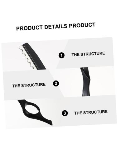 Minkissy Hair Cutting Razors Set - Stainless Steel Hair Clipper Kit for Home Haircuts & Styling - Buy Online on GoSupps.com