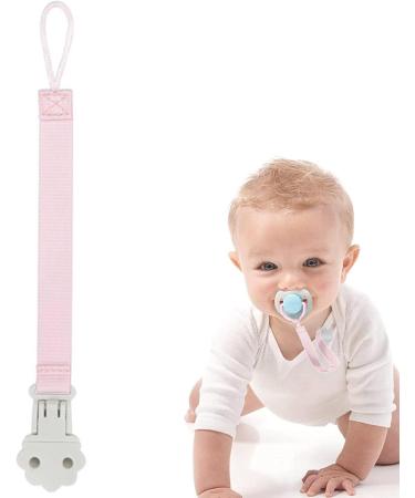 Jomewory Paci Clips | Soft Washable Cloth Pacifiers for Boys & Girls | Easy Use Toddler Gift | Durable Neutral Color - Buy Online on GoSupps.com