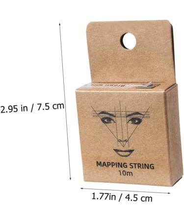 Ipetboom 4 Pcs Ink Pattern Embroidery Thread Ruler Cosmetic Line Ruler - Buy Online on GoSupps.com