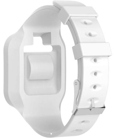 TenCloud Soft Silicone Wristband Replacement for Voice/Voice 2/Voice+ Golf GPS Watch (White) - Accessory Strap Band for Voice Golf Watch Series - Buy Online on GoSupps.com