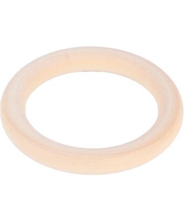 20 Pcs Baby Wooden Rings - Natural 65mm Tinkering Circles for DIY Crafts & Art | Unfinished Wood Rings for Childhood Projects - Buy Online on GoSupps.com