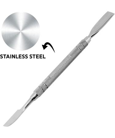 Haryali London Cuticle Pusher - Steady Grip Cuticle Pusher Tool 6 inches - Knife End Cuticle Trimmer and Pusher for Safe and Precise Cuticle Removal - Buy Online on GoSupps.com