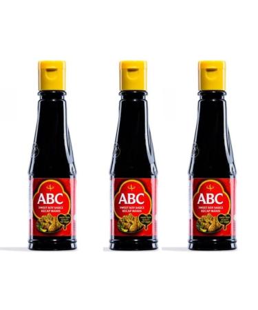 ABC Sweet Soy Sauce Kecap Manis 135ml x Pack of 3