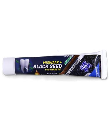 Pure Natural Blackseed Toothpaste - Herbal Oral Care Natural Teeth Whitening Fluoride-Free Formula | 125gm - Buy Online on GoSupps.com