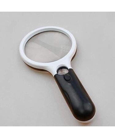 Lightweight Magnifying Glass Hhandheld Portable Hd Magnifying Glass with Light Used for The Elderly to Read Appraisal Watch Repair Lofty Ambition - Buy Online on GoSupps.com