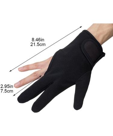 Heat Resistant Gloves for Hair Styling Professional Heat Resistant Protection Gloves for Hair Styling Curling Wand Flat Iron Unisex Anti-hot Insulation Three Finger Glove (black) - Buy Online on GoSupps.com