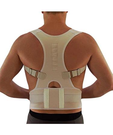 Back Posture Corrector Adjustable Shape Body Shoulder Brace Belt Men Women Vertebrae Correct Improve Support Posture Back Strap (Color : XL) (S) vision - Buy Online on GoSupps.com