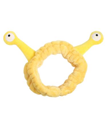 Buy TCM-KE Cartoon Snail Antenna Plush Headband - Women's Spa & Makeup Hair Wrap - Elastic Face Band for Showers & Self-Care - Buy Online on GoSupps.com