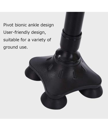 Premium Stability Four-Legged Aluminum Cane Crutches Outdoor Non-Slip Retractable with LED Light Safety Auxiliary Walker for The Elderly Disabled Pregnant Women Travel Walking Interesting - Buy Online on GoSupps.com