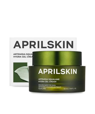Aprilskin Artemisia Squalane Hydra Gel Cream | 50ml | For Dry, Sensitive, Acne-Prone Skin | Vegan, Cruelty-Free, Low pH Formula | Soothing & Firming | No Sulfates or Artificial Fragrance - Buy Online on GoSupps.com