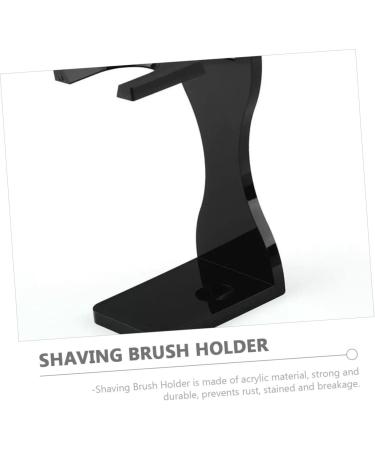 PopetPop 4-Piece Razor Brush and Stand Set - Acrylic Safety Razor Holder for Men | International Shipping - Buy Online on GoSupps.com