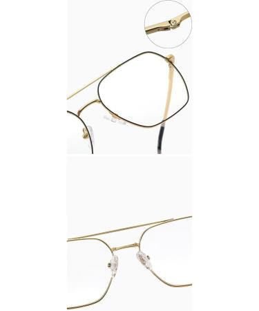 Zhuyiqz Anti-UV Aviator Reading Glasses +200 - Classic Tortoiseshell Anti-Blue Light Computer Glasses - Buy Online on GoSupps.com