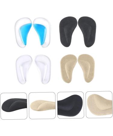 FOMIYES 8 Pairs Arch Support Gel Pads - Cushioned Shoe Inserts for High Heels Kids & Adults - Ultimate Comfort & Stability - Buy Online on GoSupps.com