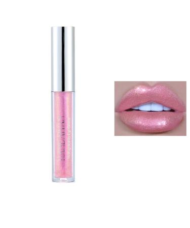Beliky Girl 6 Pack Glitter Liquid Diamond Glitter Lipstick Metallic Lipstick Non-Stick Lip Gloss for Women Girls #04