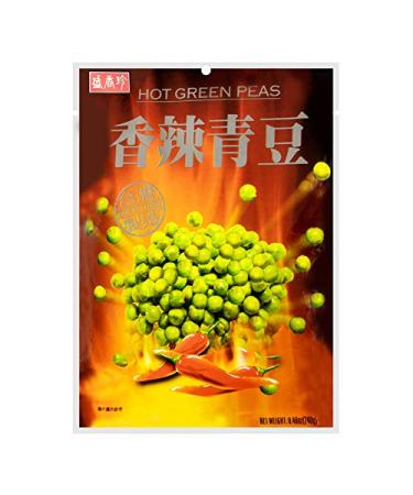 Shengxiangzhen Green Peas Variety Pack - Garlic, Spicy, Wasabi (3 Pack, 240g) - Party Essentials - Buy Online on GoSupps.com