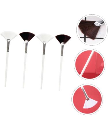 12 Pieces Brush Lipstick Brush Salon Brush Tool Applicator Beauty Brush for Face Cosmetics Face Cleaning Brush Apply for Miss - Buy Online on GoSupps.com