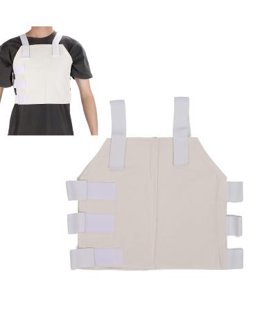 Agatige Broken Rib Brace Chest Sternum Protector Support Brace Breathable Chest Wrap Belt for Men and Women Broken Fractured Dislocated Cracked Ribs Open Heart Surgery Recovery
