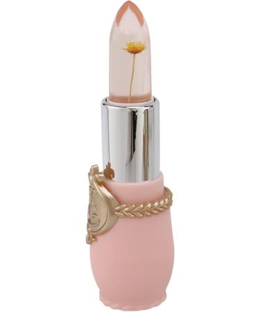 carrub Beauty Bright Flower Crystal Jelly Lipstick Magic Temperature Change Color Lip Balm Makeup Lemon yellow - Buy Online on GoSupps.com