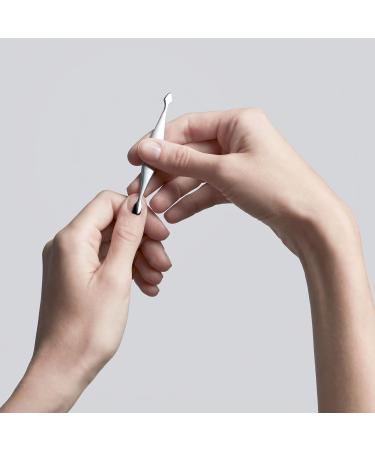 ZWILLING Premium Silver 90mm Cuticle Pusher (Nail Cleanser Dual Instrument Suitable for Natural and False Nails) - Buy Online on GoSupps.com