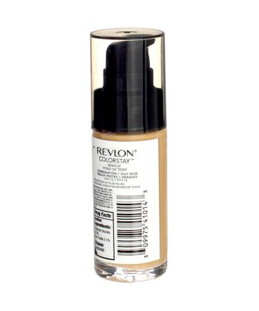 Revlon ColorStay Makeup Foundation Golden Caramel 360 SPF 15 - 1 fl oz (Pack of 1) - Buy Online on GoSupps.com