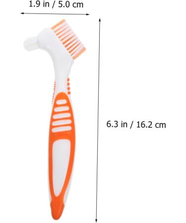 Iwowhero 4-Piece Children's Toothbrush Set | Denture Cleaning Brush for Prothesis Care | Adult & Kids Cleaning Tools - Buy Online on GoSupps.com